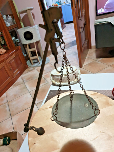Antica bilancia stadera - antica,